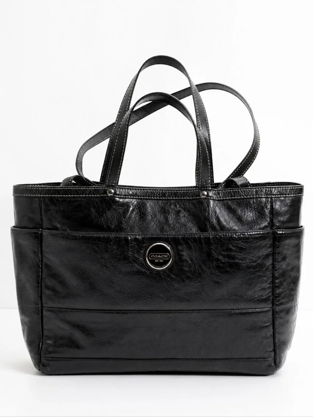 COACH LEATHER DIAPER BAG / TOTE. NWOT.